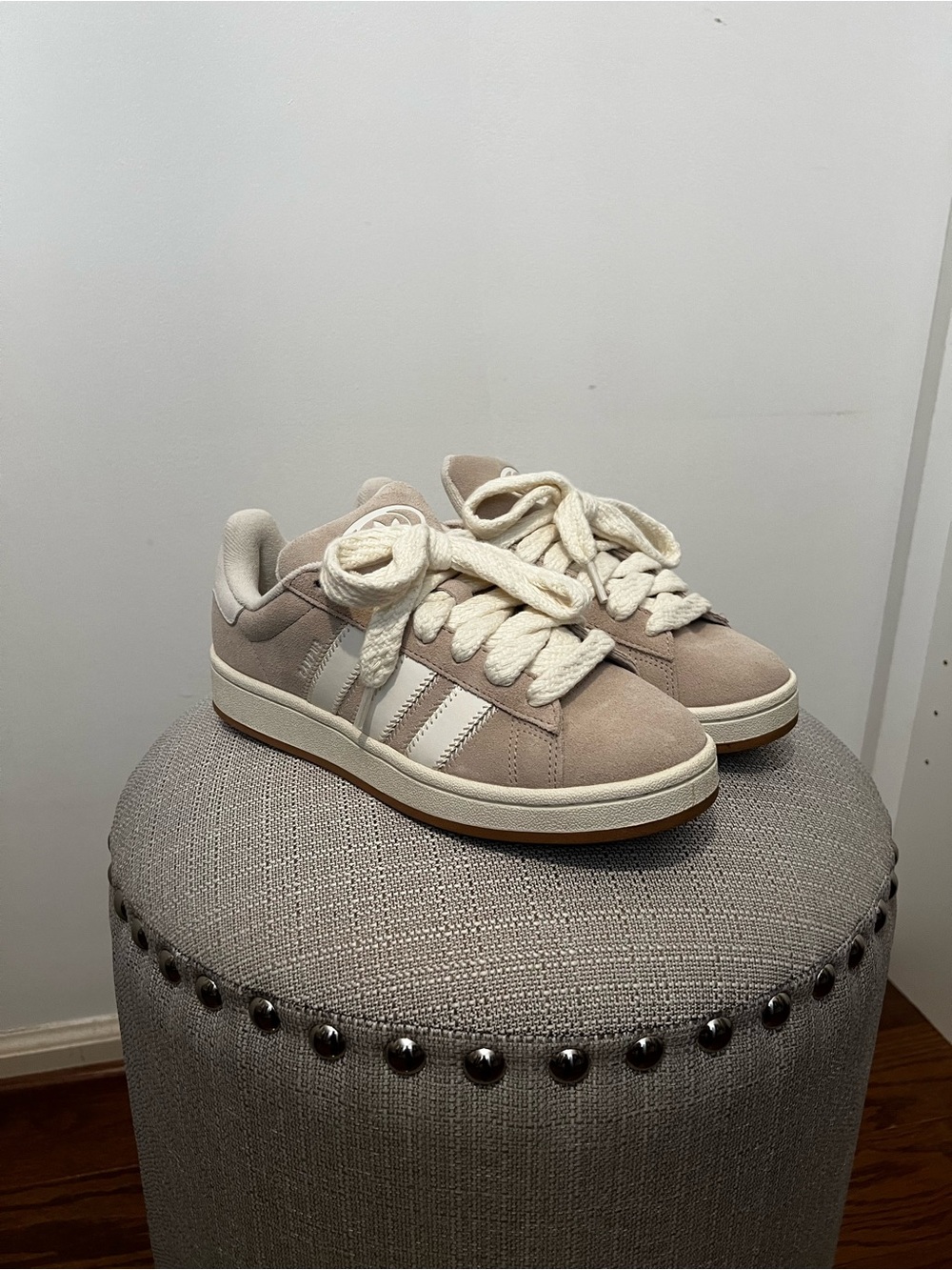 Adidas Women’s Campus 00s Beige Ivory 8